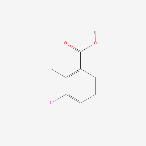 3-Iodo-2-methylbenzoic acid (CAS: 133232-56-1) - Chemical Structure and Molecular Formula 