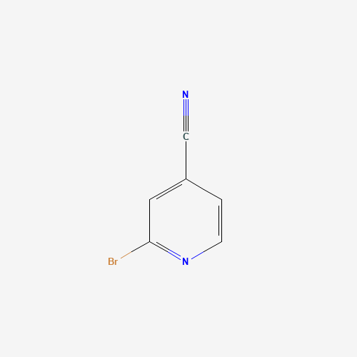 2-Bromo-4-cyanopyridine (CAS: 10386-27-3) - Chemical Structure and Molecular Formula 