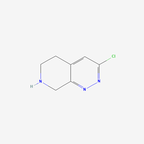 3-chloro-5,6,7,8-tetrahydropyrido[3,4-c]pyridazine (CAS: 1029721-23-0) - Related Chemical Product