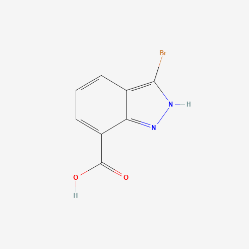 1H-INDAZOLE-7-CARBOXYLIC ACID,3-BROMO- (CAS: 1040101-01-6) - Related Chemical Product