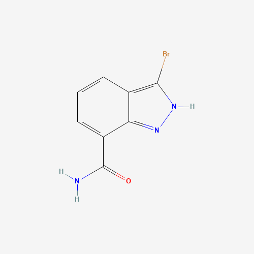 1H-INDAZOLE-7-CARBOXAMIDE,3-BROMO- (CAS: 1040101-02-7) - Related Chemical Product