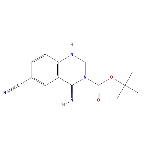 4-Amino-6-cyano-3(2H)-quinazolinecarboxylic acid-1,1-dimethylethyl ester (CAS: 1060795-16-5) - Related Chemical Product
