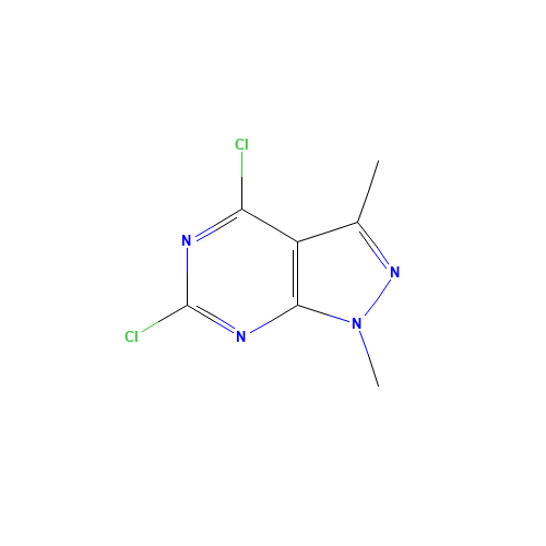 4,6-DICHLORO-1,3-DIMETHYL-1H-PYRAZOLO[3,4-D]PYRIMIDINE (CAS: 1072895-86-3) - Related Chemical Product