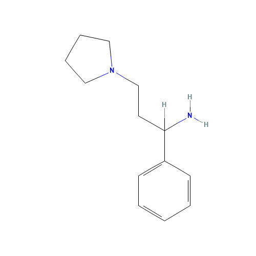 1-PHENYL-3-(PYRROLIDIN-1-YL)PROPAN-1-AMINE (CAS: 113640-37-2) - Related Chemical Product