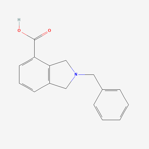2-BENZYLISOINDOLINE-4-CARBOXYLICACID chemical structure 2-BENZYLISOINDOLINE-4-CARBOXYLICACID (CAS: 127169-17-9) - Chemical Structure and Molecular Formula