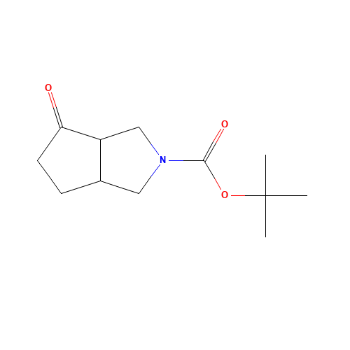 4-OXO-HEXAHYDRO-CYCLOPENTA[C]PYRROLE-2-CARBOXYLIC ACID TERT-BUTYL ESTER (CAS: 130658-14-9) - Related Chemical Product