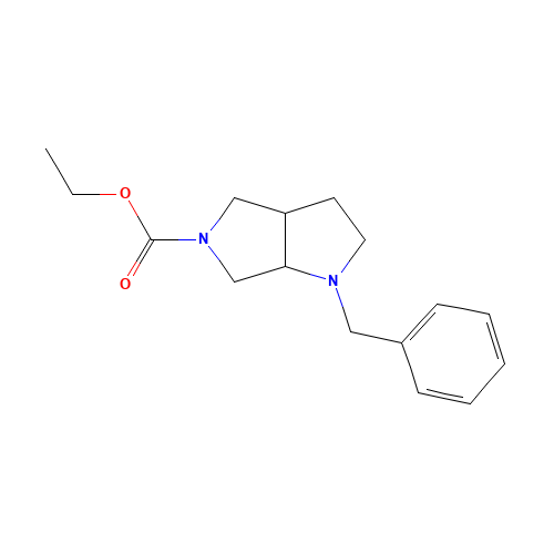 Ethyl 1-benzylhexahydropyrrolo[3,4-b]pyrrole-5(1H)-carboxylate (CAS: 132414-78-9) - Related Chemical Product