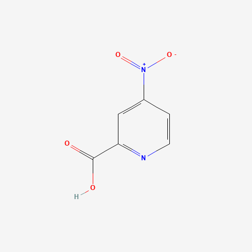 4-NITROPICOLINIC ACID (CAS: 13509-19-8) - Chemical Structure and Molecular Formula 