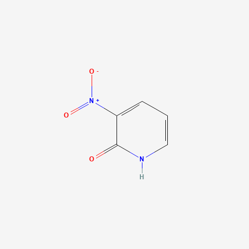 2-HYDROXY-3-NITROPYRIDINE (CAS: 137280-55-8) - Chemical Structure and Molecular Formula 