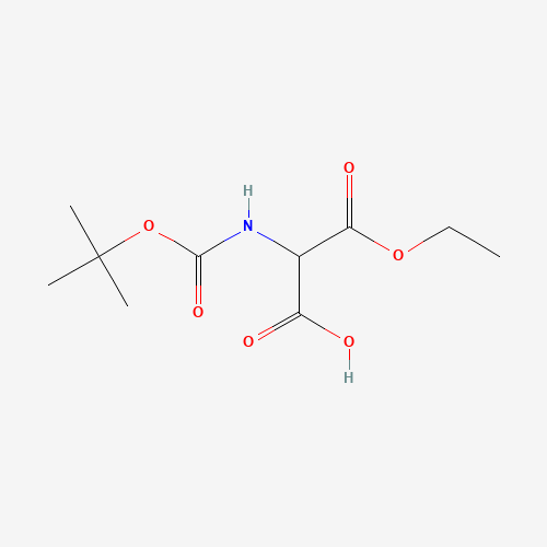 2-(N-BOC-AMINO)MALONIC ACID MONOETHYL ESTER (CAS: 137401-45-7) - Related Chemical Product