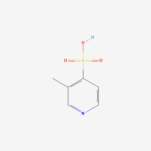 3-Methylpyridine-4-sulfonic acid (CAS: 14045-23-9) - Chemical Structure and Molecular Formula 