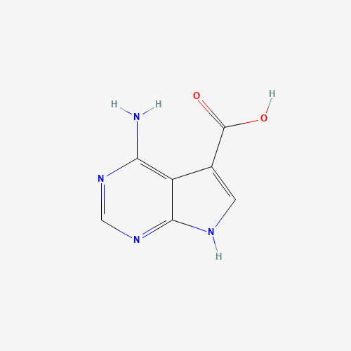 4-amino-7H-pyrrolo[2,3-d]pyrimidine-5-carboxylic acid (CAS: 1488-48-8) - Related Chemical Product
