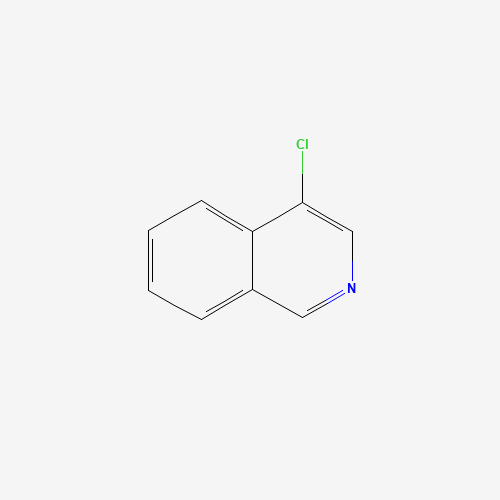 4-Chloroisoquinoline (CAS: 1532-91-8) - Chemical Structure and Molecular Formula 