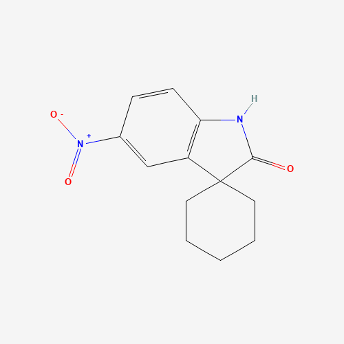 1,3-Dihydro-5-nitro-3-spirocyclohexaneindol-2-one (CAS: 156232-54-1) - Related Chemical Product