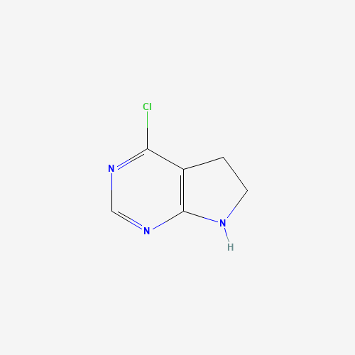 4-chloro-6,7-dihydro-5H-pyrrolo[2,3-d]pyrimidine (CAS: 16372-08-0) - Related Chemical Product