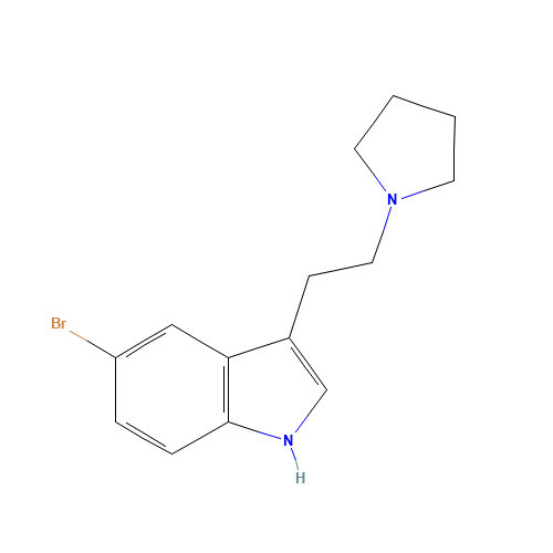 5-BROMO-3-[2-(1-PYRROLIDINYL)ETHYL]-1H-INDOLE (CAS: 17274-68-9) - Related Chemical Product