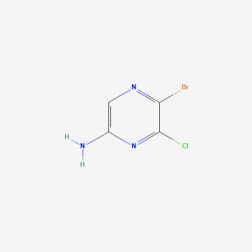 5-BROMO-6-CHLOROPYRAZIN-2-AMINE (CAS: 173253-42-4) - Related Chemical Product