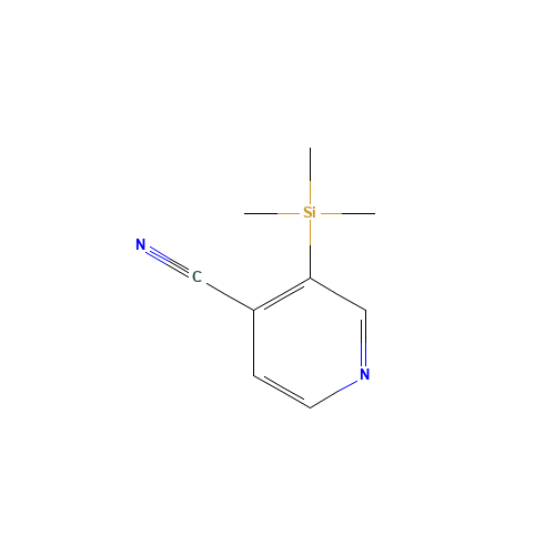 3-(TRIMETHYLSILYL)PYRIDINE-4-CARBONITRILE (CAS: 17379-38-3) - Related Chemical Product