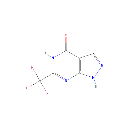 6-(Trifluoromethyl)-1H-pyrazolo[3,4-d]pyrimidin-4-ol (CAS: 1780-79-6) - Related Chemical Product