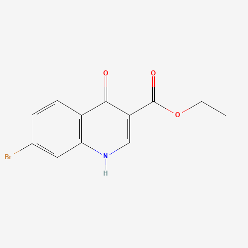 7-BROMO-4-OXO-1,4-DIHYDRO-QUINOLINE-3-CARBOXYLIC ACID ETHYL ESTER (CAS: 179943-57-8) - Related Chemical Product