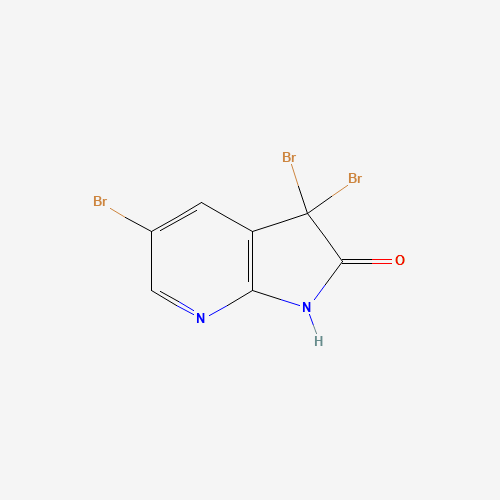 3,3,5-Tribromo-1H-pyrrolo[2,3-b]pyridin-2(3H)-one (CAS: 183208-32-4) - Related Chemical Product