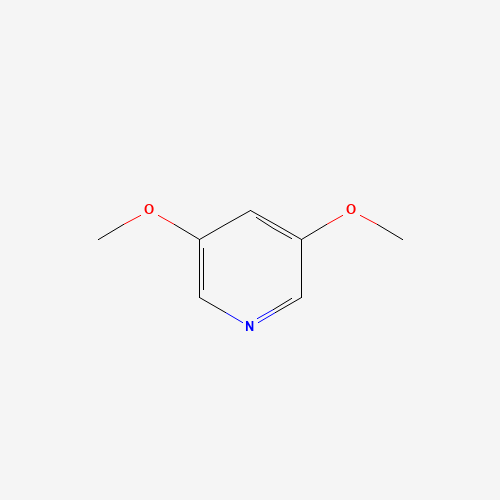 3,5-Dimethoxypyridine (CAS: 18677-48-0) - Chemical Structure and Molecular Formula 