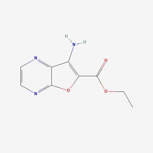 Furo[2,3-b]pyrazine-6-carboxylic acid,7-amino-,ethyl ester (9CI) (CAS: 187732-95-2) - Related Chemical Product