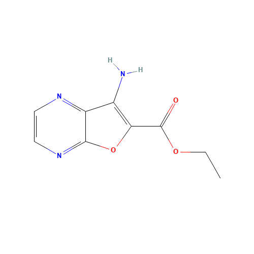 Furo[2,3-b]pyrazine-6-carboxylic acid,7-amino-,ethyl ester (9CI) (CAS: 187732-95-2) - Related Chemical Product