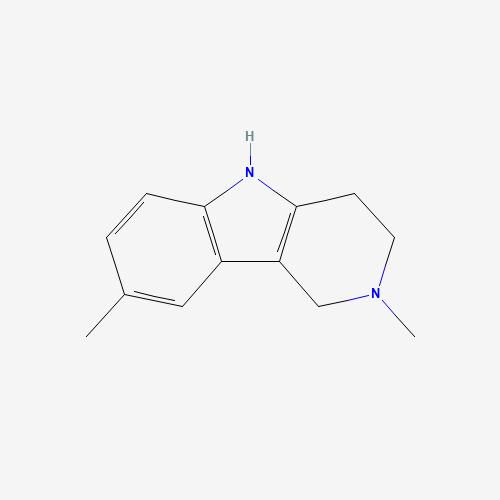 2,8-Dimethyl-2,3,4,5-tetrahydro-1H-pyrido[4,3-b]indole (CAS: 19686-05-6) - Related Chemical Product