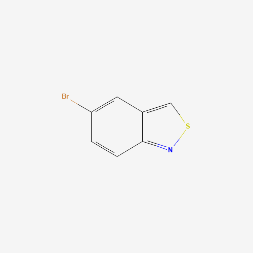 5-Bromo-benzo[c]isothiazole (CAS: 20712-07-6) - Chemical Structure and Molecular Formula 