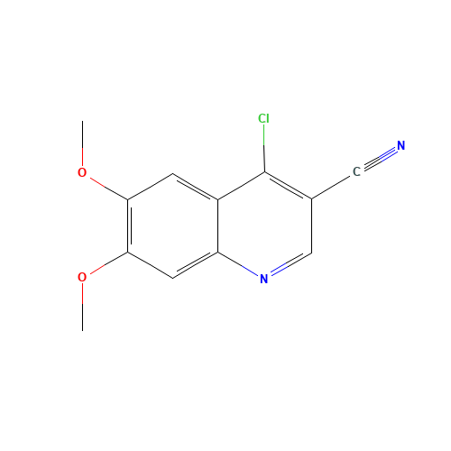 4-CHLORO-6,7-DIMETHOXY-QUINOLINE-3-CARBONITRILE (CAS: 214470-55-0) - Related Chemical Product