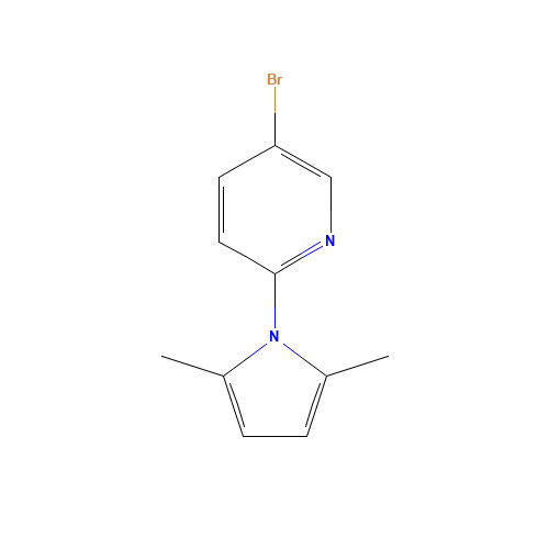 5-bromo-2-(2,5-dimethyl-1H-pyrrol-1-yl)pyridine (CAS: 228710-82-5) - Related Chemical Product