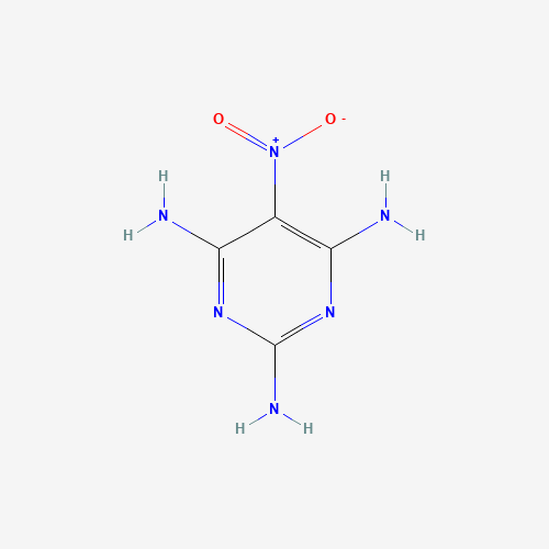 5-Nitro-2,4,6-triaminopyrimidine chemical structure 5-Nitro-2,4,6-triaminopyrimidine (CAS: 24867-36-5) - Chemical Structure and Molecular Formula