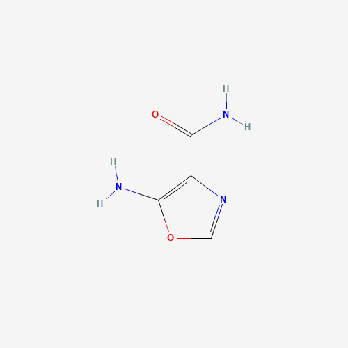 5-aminooxazole-4-carboxamide (CAS: 30380-27-9) - Chemical Structure and Molecular Formula 