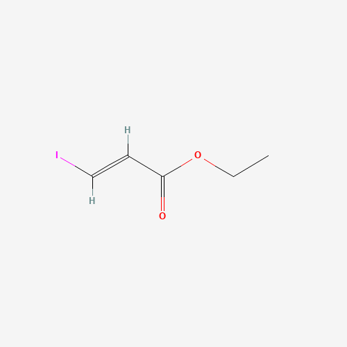 Ethyl (E)-3-iodoacrylate chemical structure Ethyl (E)-3-iodoacrylate (CAS: 31930-37-7) - Chemical Structure and Molecular Formula