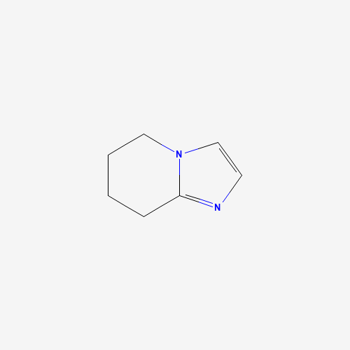 Imidazo[1,2-a]pyridine,5,6,7,8-tetrahydro-(8CI,9CI) (CAS: 34167-66-3) - Chemical Structure and Molecular Formula 