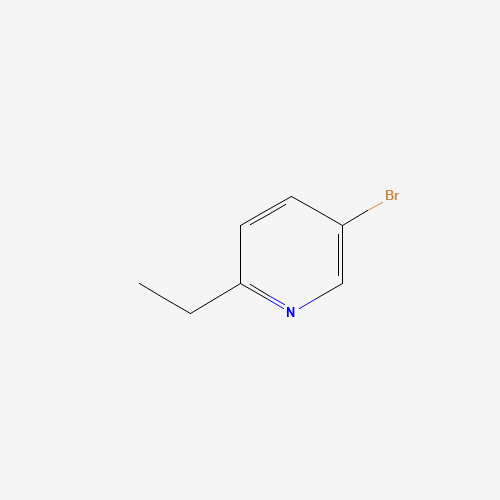 Pyridine,5-bromo-2-ethyl- (CAS: 38749-90-5) - Chemical Structure and Molecular Formula 