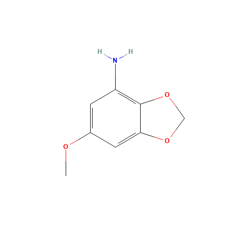 1,3-Benzodioxol-4-amine,6-methoxy-(9CI) (CAS: 401811-81-2) - Related Chemical Product