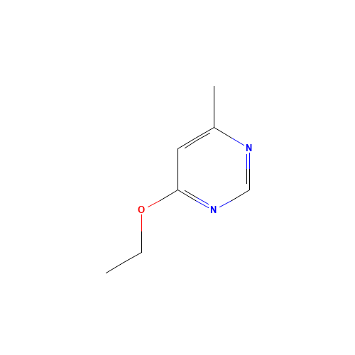 4-ETHOXY-6-METHYLPYRIMIDINE (CAS: 4718-50-7) - Chemical Structure and Molecular Formula 