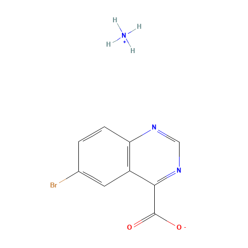 4-Quinazolinecarboxylic acid,6-bromo-,ammonium salt (CAS: 474710-80-0) - Related Chemical Product