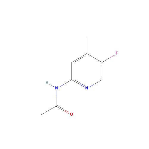 2-ACETAMIDO-5-FLUORO-4-PICOLINE (CAS: 475060-21-0) - Related Chemical Product