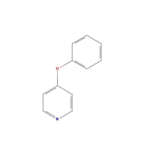 4-Phenoxypyridine (CAS: 4783-86-2) - Chemical Structure and Molecular Formula 