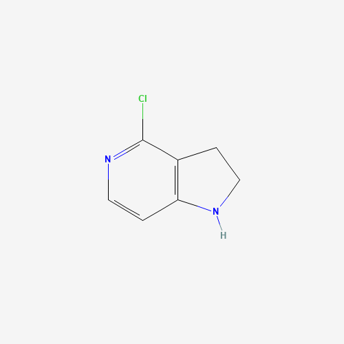 4-chloro-2,3-dihydro-1H-pyrrolo[3,2-c]pyridine (CAS: 494767-29-2) - Related Chemical Product
