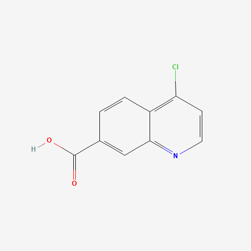 4-chloroquinoline-7-carboxylic acid (CAS: 49713-58-8) - Chemical Structure and Molecular Formula 