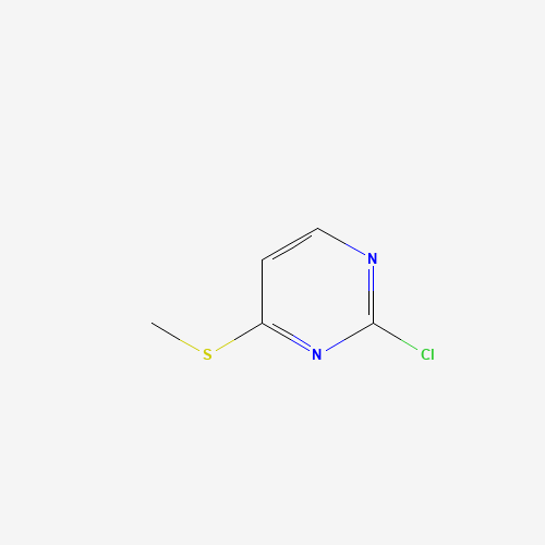 2-CHLORO-4-METHYLSULFANYL-PYRIMIDINE (CAS: 49844-93-1) - Chemical Structure and Molecular Formula 