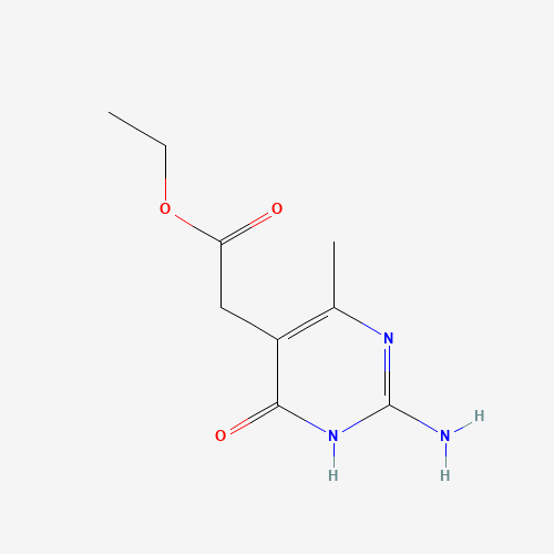 Ethyl (2-amino-4-hydroxy-6-methyl-5-pyrimidinyl)acetate (CAS: 499209-19-7) - Related Chemical Product