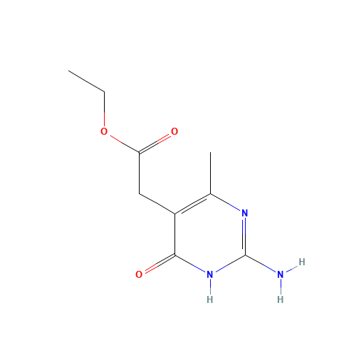 Ethyl (2-amino-4-hydroxy-6-methyl-5-pyrimidinyl)acetate (CAS: 499209-19-7) - Related Chemical Product
