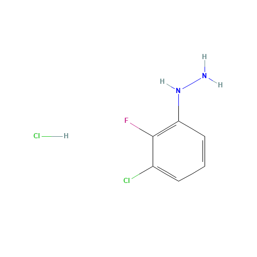 3-CHLORO-2-FLUOROPHENYLHYDRAZINE HYDROCHLORIDE (CAS: 517920-75-1) - Related Chemical Product