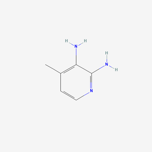 4-METHYL-PYRIDINE-2,3-DIAMINE (CAS: 53929-59-2) - Chemical Structure and Molecular Formula 