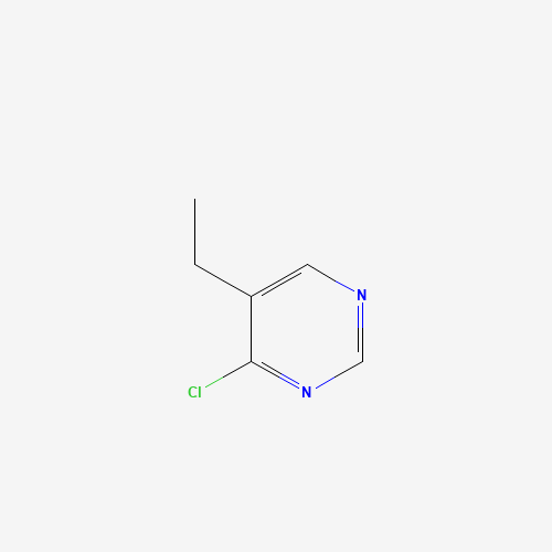 4-Chloro-5-ethylpyrimidine (CAS: 54128-01-7) - Chemical Structure and Molecular Formula 